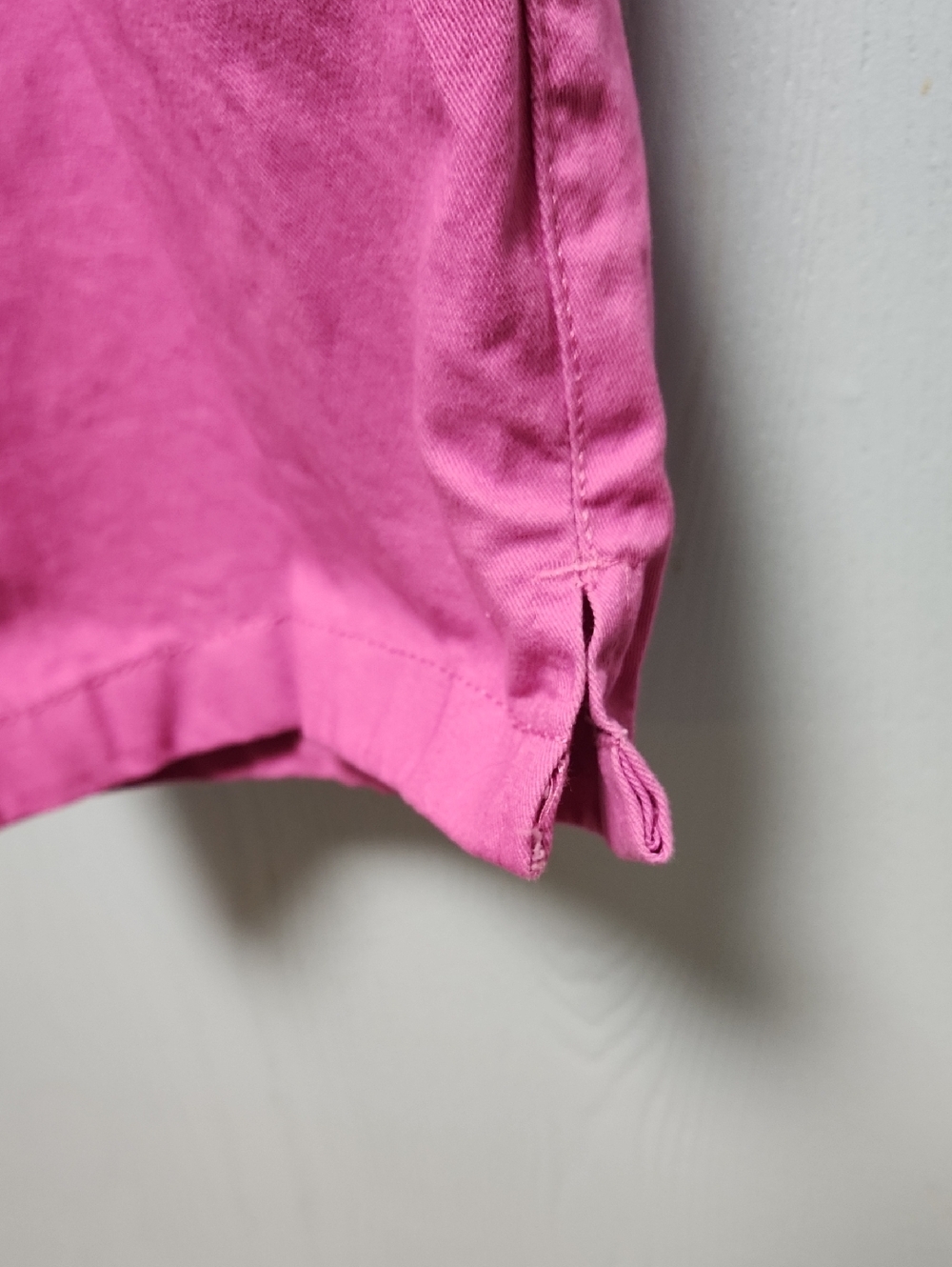 American Sweetheart - Bright Pink Fuchsia Elastic Waist Capri Pants 16P - Picture 6 of 7
